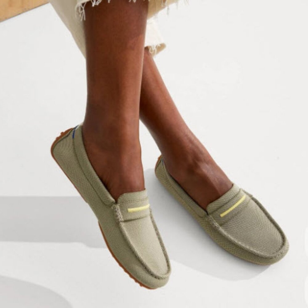 Rothy's The Driver, Fern Green, Size 8.5 Womens